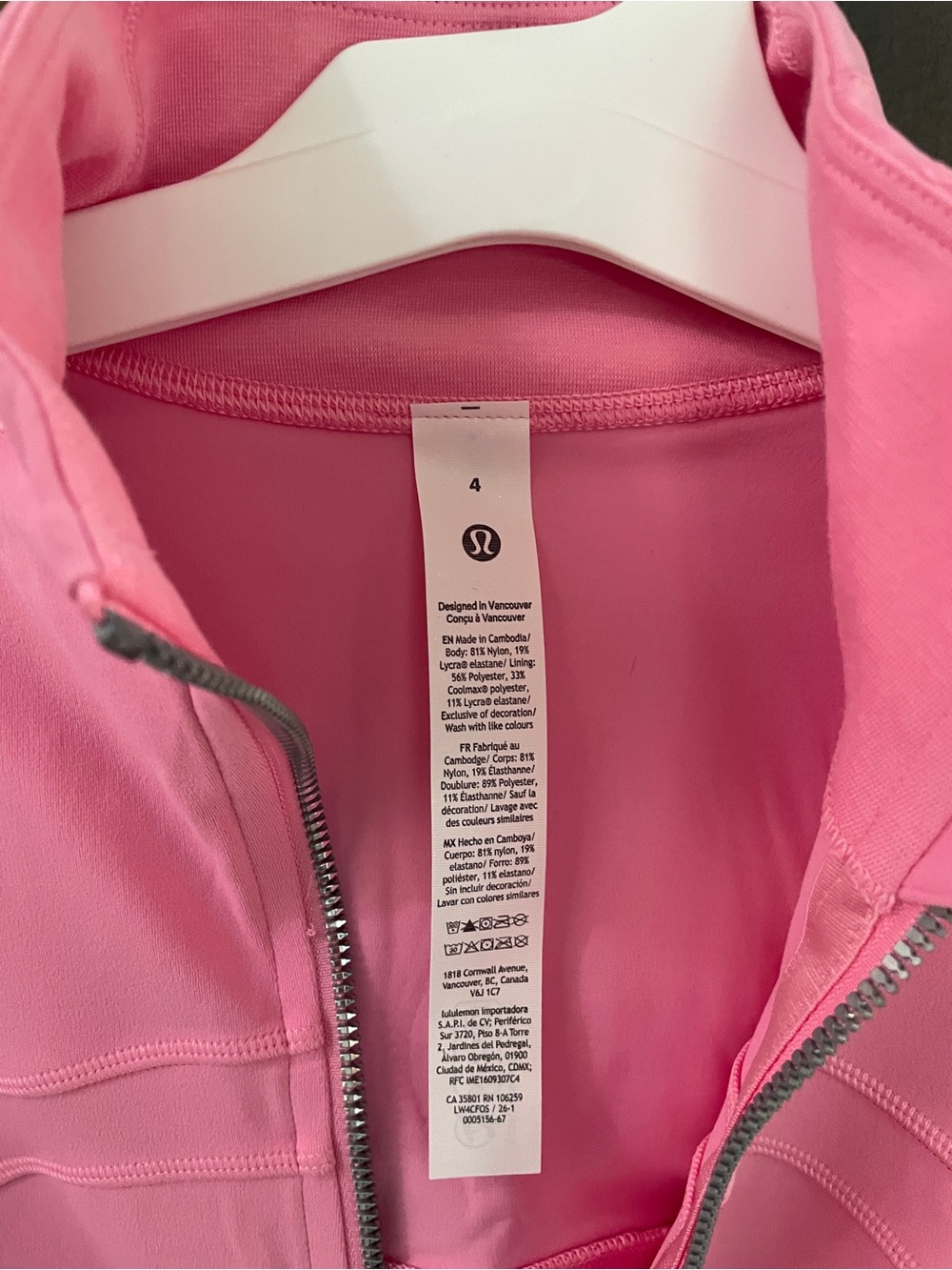 lululemon athletica Women's Define Jacket size 4 - Picture 2 of 4